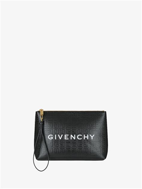 givenchy coated-canvas pouch|givenchy bags official.